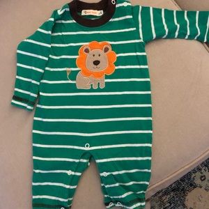 Baby Luigi lion romper size 3 months